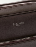 Serapian - North South Full-Grain Leather Messenger Bag