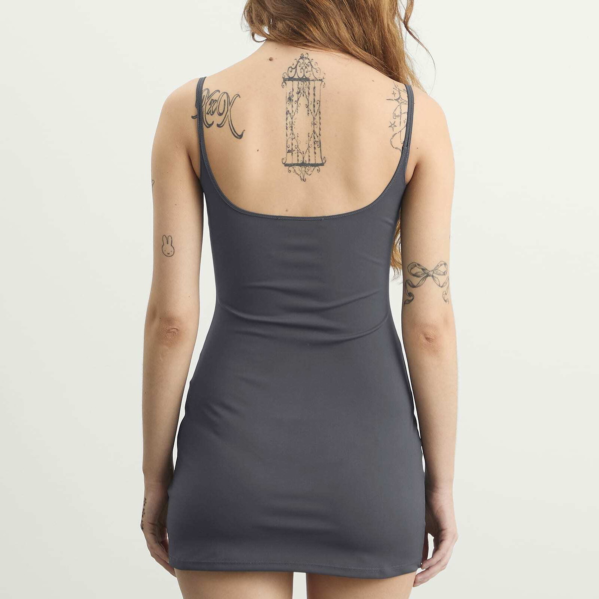 Gimaguas Women's Lula Mini Dress in Grey