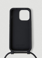 Intreccio iPhone 13 Phone Case in Black