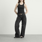 MM6 Maison Margiela Women's Long Tank Top in Black