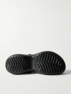 Balenciaga - Crocs™ Embellished Rubber Mules - Black