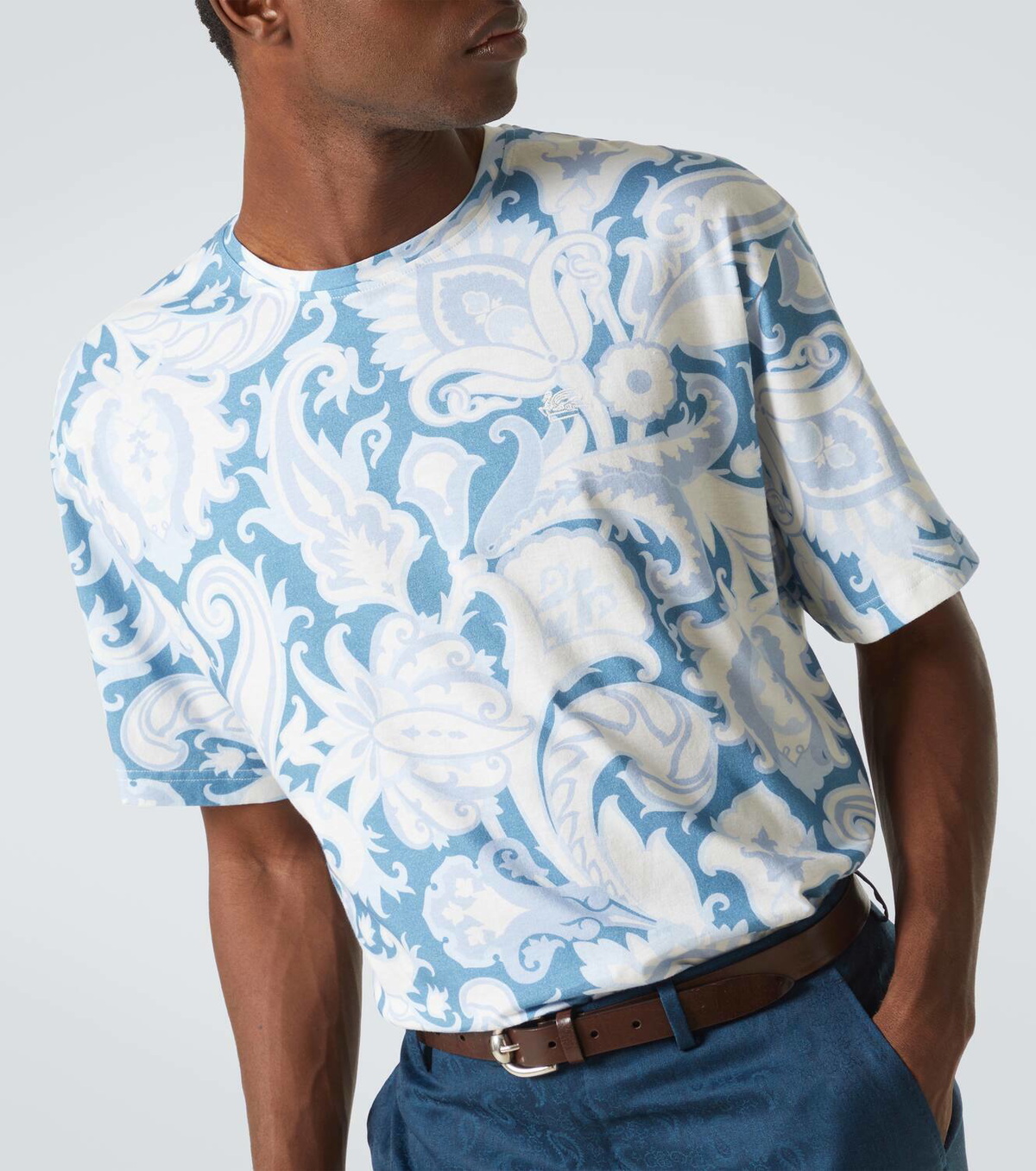 Etro Soho printed cotton jersey T-shirt