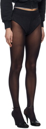 VETEMENTS Black Jersey Hot Shorts