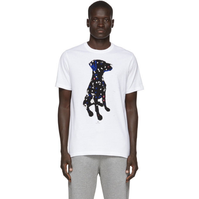 Photo: PS by Paul Smith White Dalmation T-Shirt