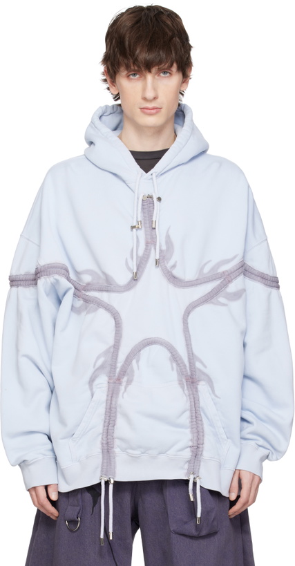 Photo: Collina Strada Blue Star Hoodie