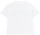 Palm Angels Baby White Cotton T-Shirt