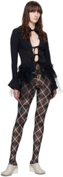 Paula Canovas Del Vas Black Tutu Miniskirt