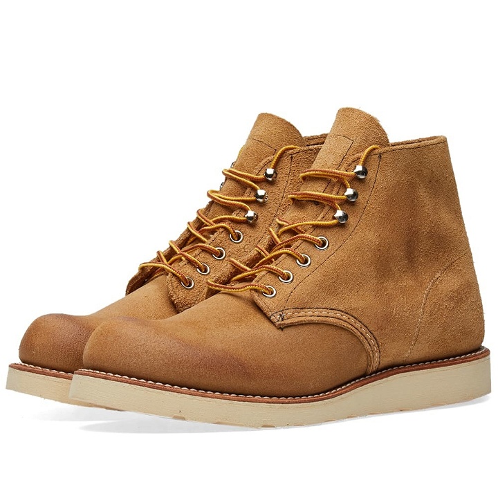 Photo: Red Wing 8181 Heritage Work Round Toe Boot Neutrals