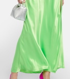 The Sei Cutout silk gown