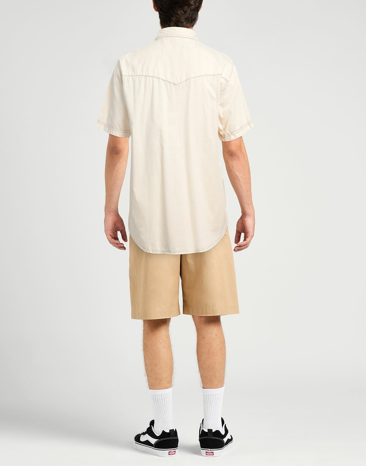 True Religion Mens Shirt Ivory