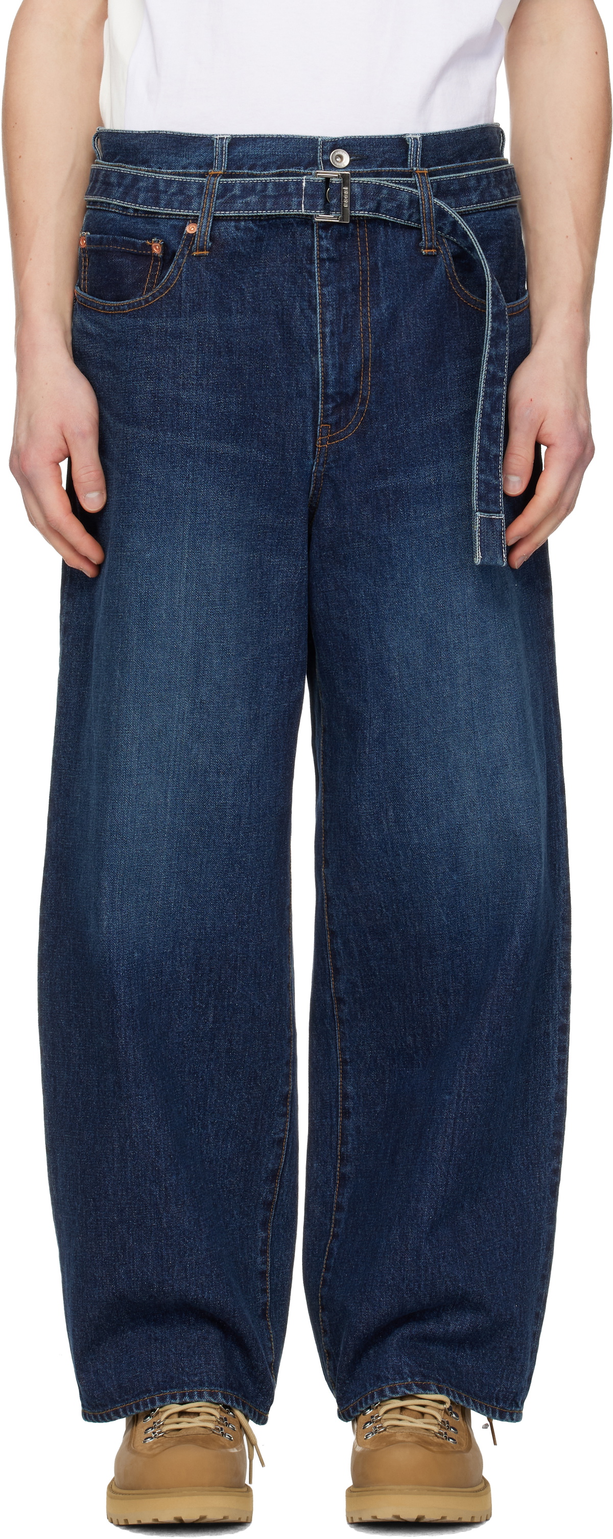 未使用 sacai Cotton Gabardine Pocket Belt Cotton Gabardine Pocket Belt — Beige – La Garçonne