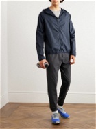DISTRICT VISION - Milli Ultralight Ripstop Hooded Jacket - Blue