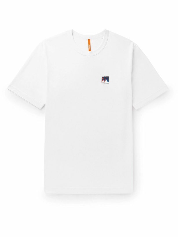 Photo: Norse Projects - Geoff McFetridge Joakim McTechridge Logo-Print Cotton-Blend Jersey T-Shirt - White