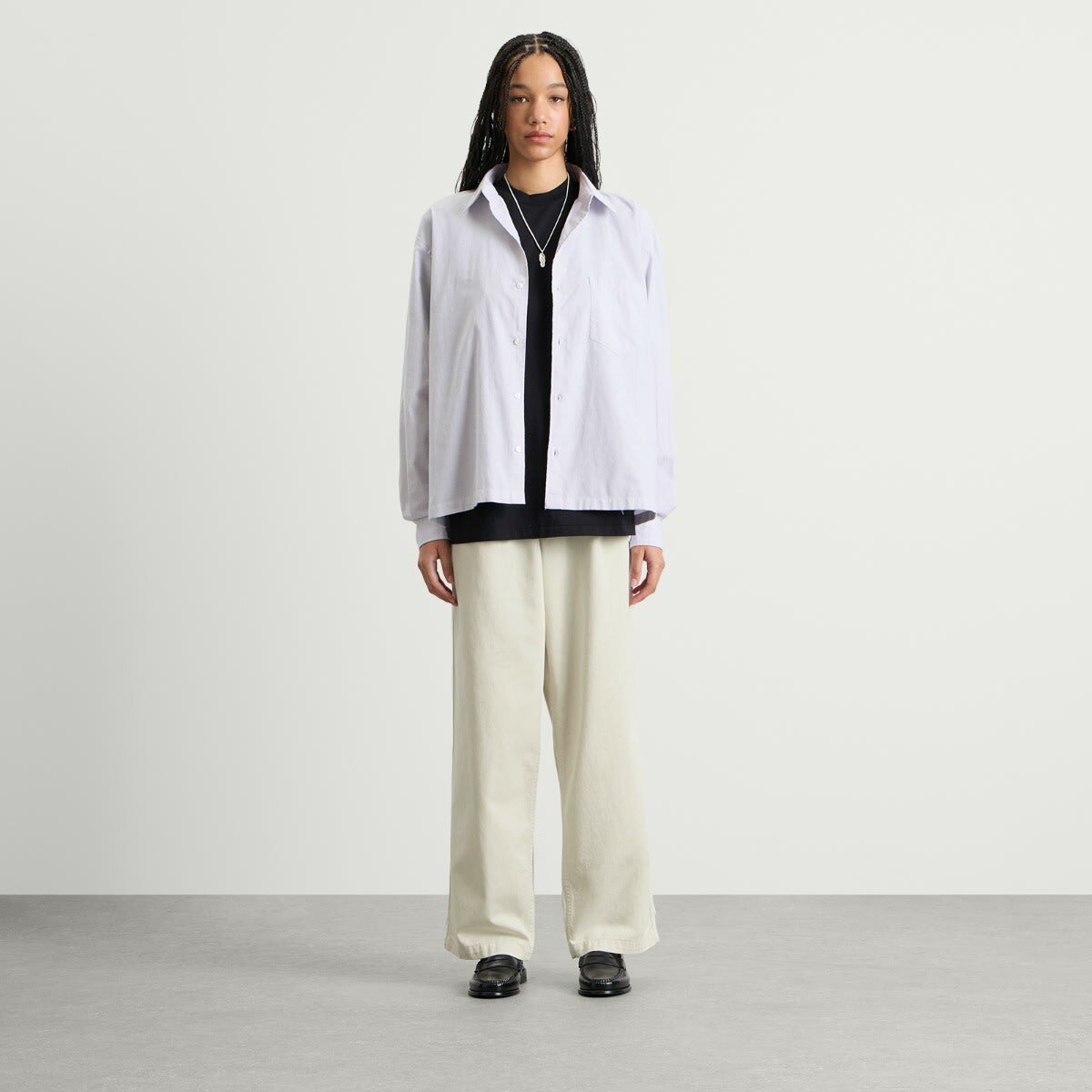 END. Spin Trouser in Warm White