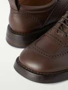 Alexander McQueen - Leather Brogues - Brown