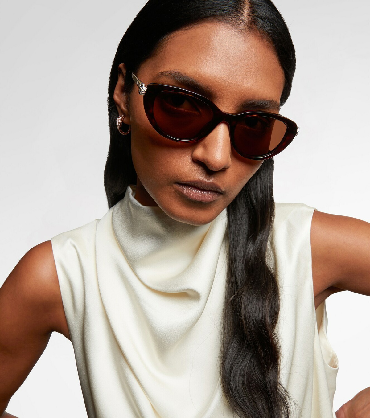 Bvlgari Serpenti Forever cat-eye sunglasses