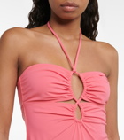 Ulla Johnson Minorca Maillot halterneck swimsuit