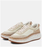 Chloé Nama leather sneakers