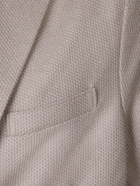 Harris Wharf London Beige Linen And Cotton Jacket