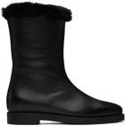 Totême Black 'The Off-Duty' Boots