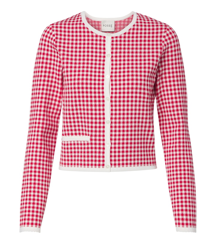 Photo: Posse Micah gingham cardigan