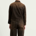 Carter Young Men's Arch Denim Jacket in Brown Overdye