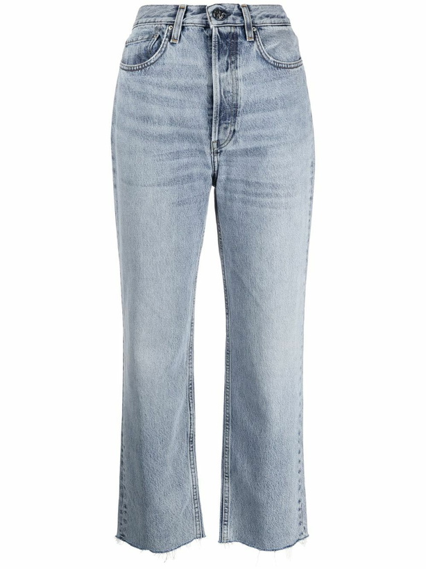 Photo: TOTEME - Classic Cut Cotton Denim Jeans