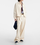 Max Mara Suede platform sneakers