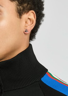 Vivienne Westwood Lorelei orb Single Stud Earring - Black - One Size