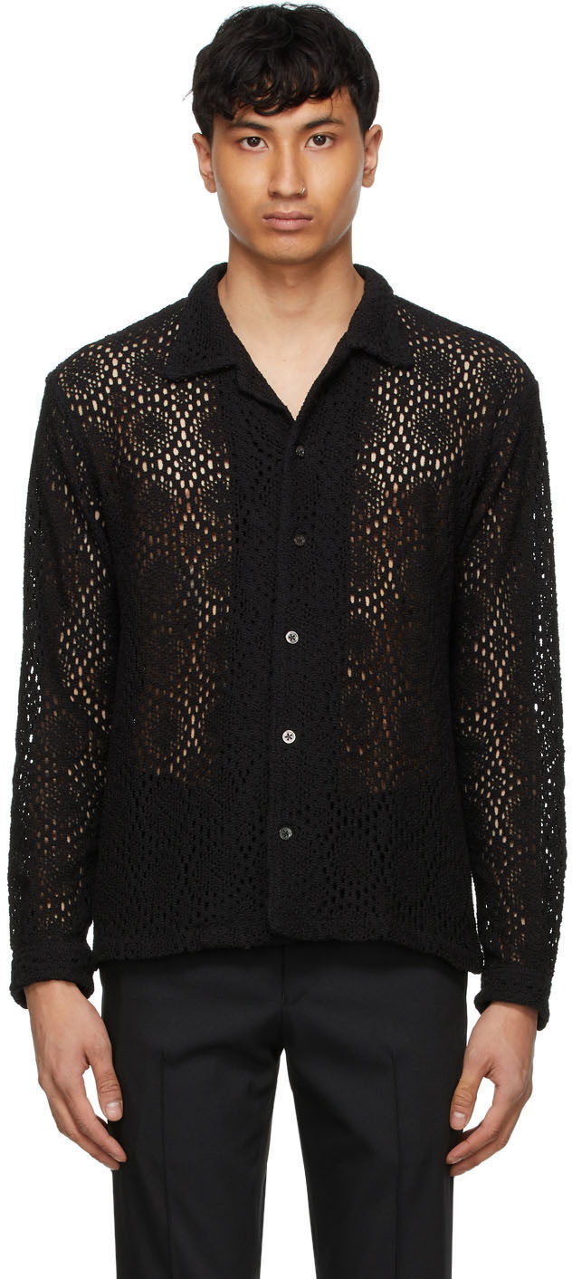 Our Legacy Policy Shirt - Black Lace