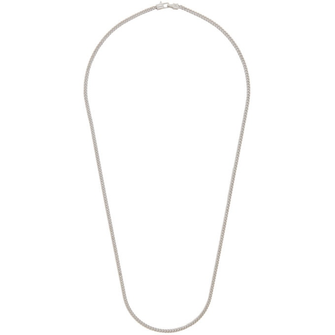 Photo: Tom Wood Silver Curb M Necklace