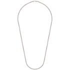 Tom Wood Silver Curb M Necklace
