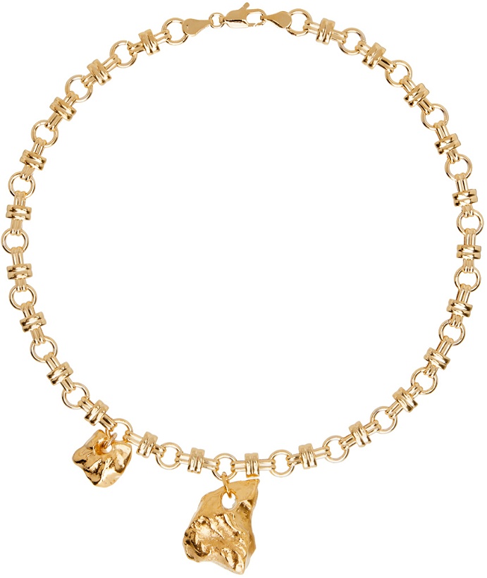 Photo: Alighieri Gold 'The Fragments Of The Road' Necklace