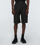 Alexander McQueen - Tailored cotton Bermuda shorts