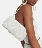 Staud - Bridal Bean beaded shoulder bag