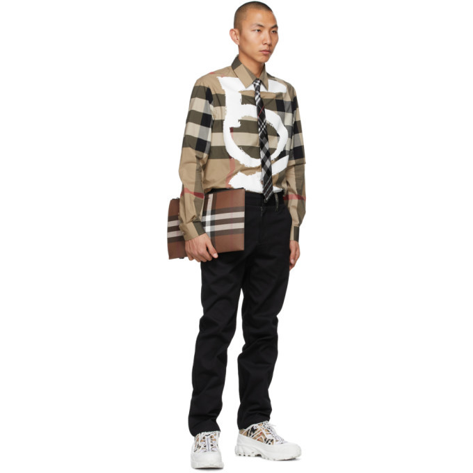 Burberry Beige Vintage Check Love Shirt Burberry