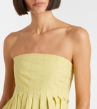 Proenza Schouler White Label Avine peplum cotton top