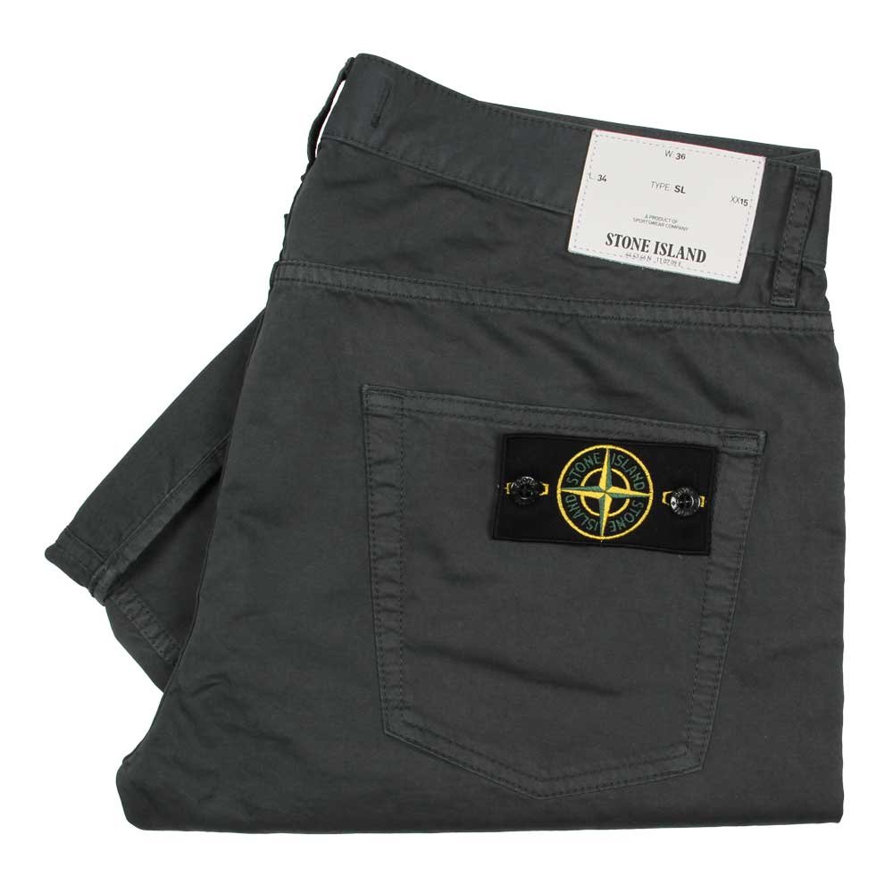 Stone island sale skinny jeans black