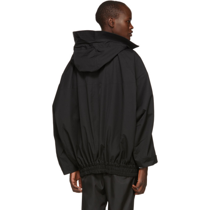 Chen Peng Black Windproof Double Layer Jacket