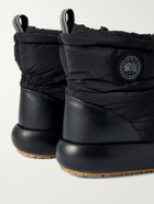 Canada Goose - Pender Logo-Appliquéd Quilted Shell Boots - Black