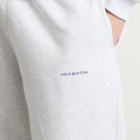 Cole Buxton Men's Mini Logo Sweatpants in Light Grey Marl