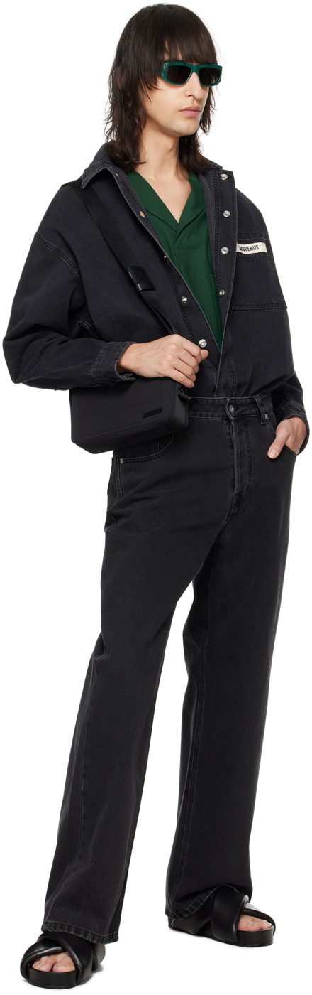 JACQUEMUS Black Les Classiques 'La Chemise de-Nîmes' Denim