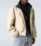 Balenciaga Reversible cotton-blend blouson jacket