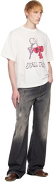 Small Talk Studio White Keychain Print S/S T-shirt