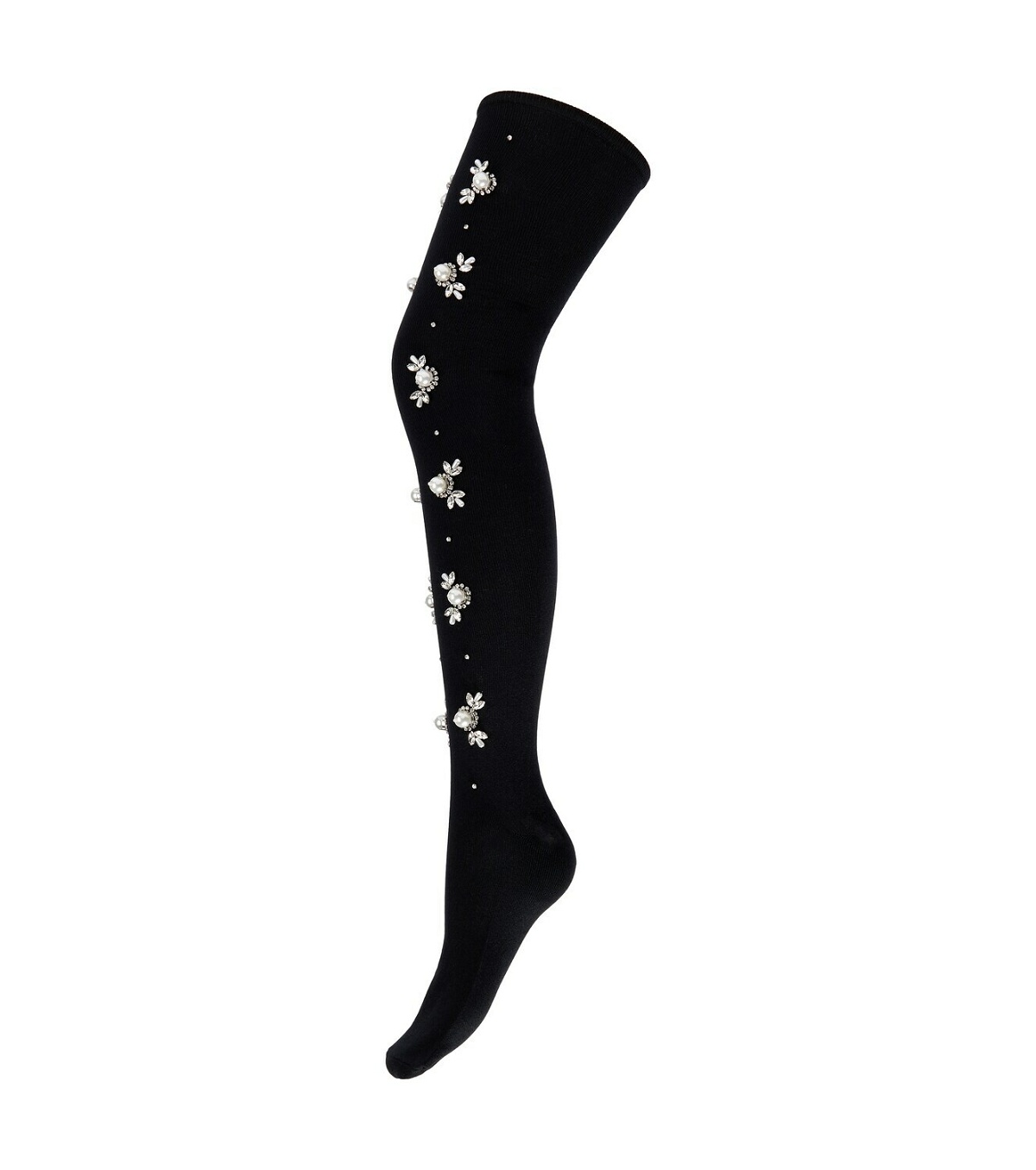 Simone Rocha - Embellished over-the-knee socks Simone Rocha