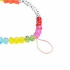 Crystal Haze Women's Phone Bracelet Charm in Rainbow 