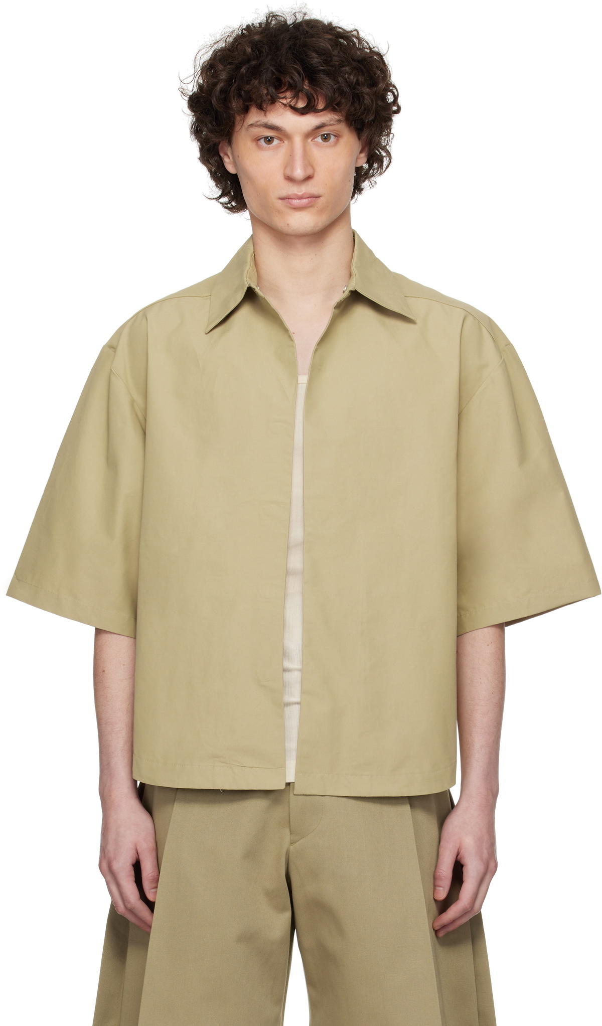 Seventh Beige M5 Worker Shirt