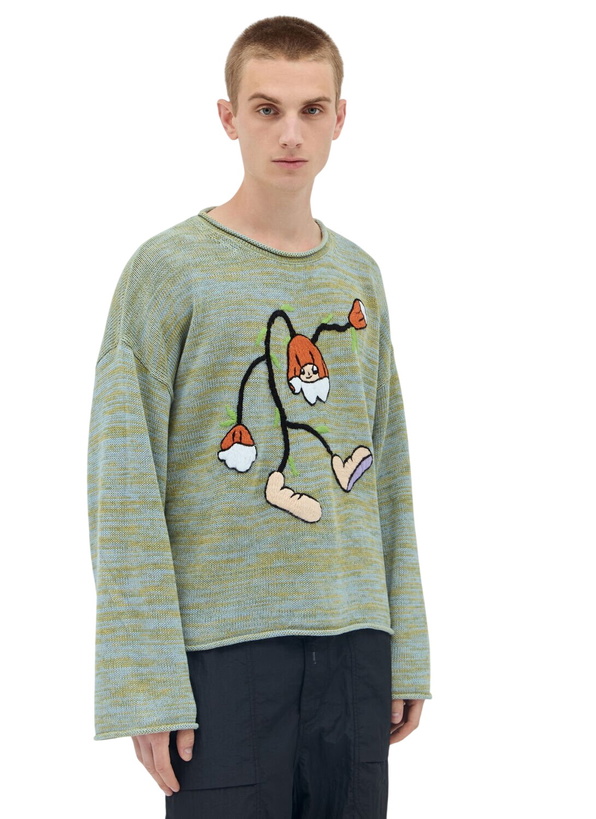 Photo: Brain Dead Carignan Marled Knit Sweater