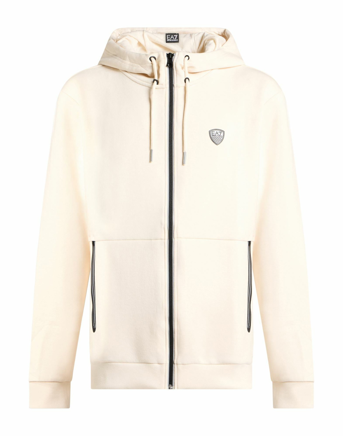 Ea7 Mens Sweatshirt in Ivory