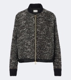 Moncler Cotton, wool, and alpaca-blend cardigan